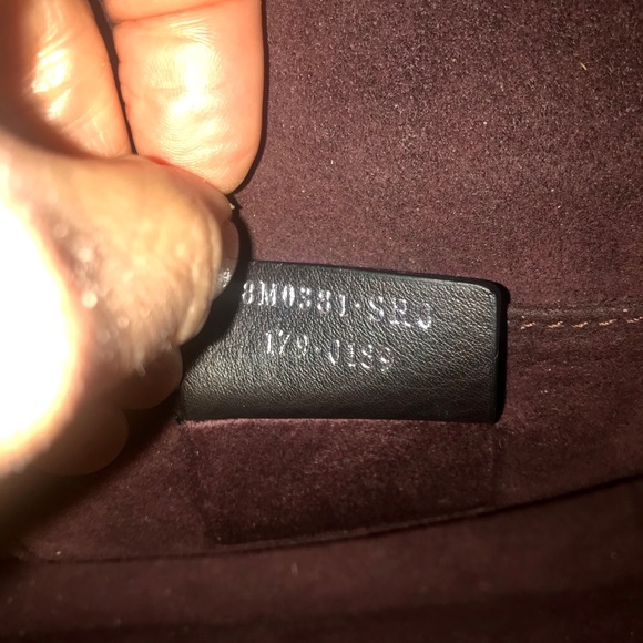 ❌SOLD❌  FENDI KAN SMALL BURGUNDY CALFSKIN MINI BAG - Picture 10 of 13